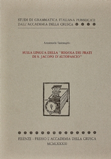 Sulla lingua della Regola dei frati di S. Jacopo d'Altopascio
